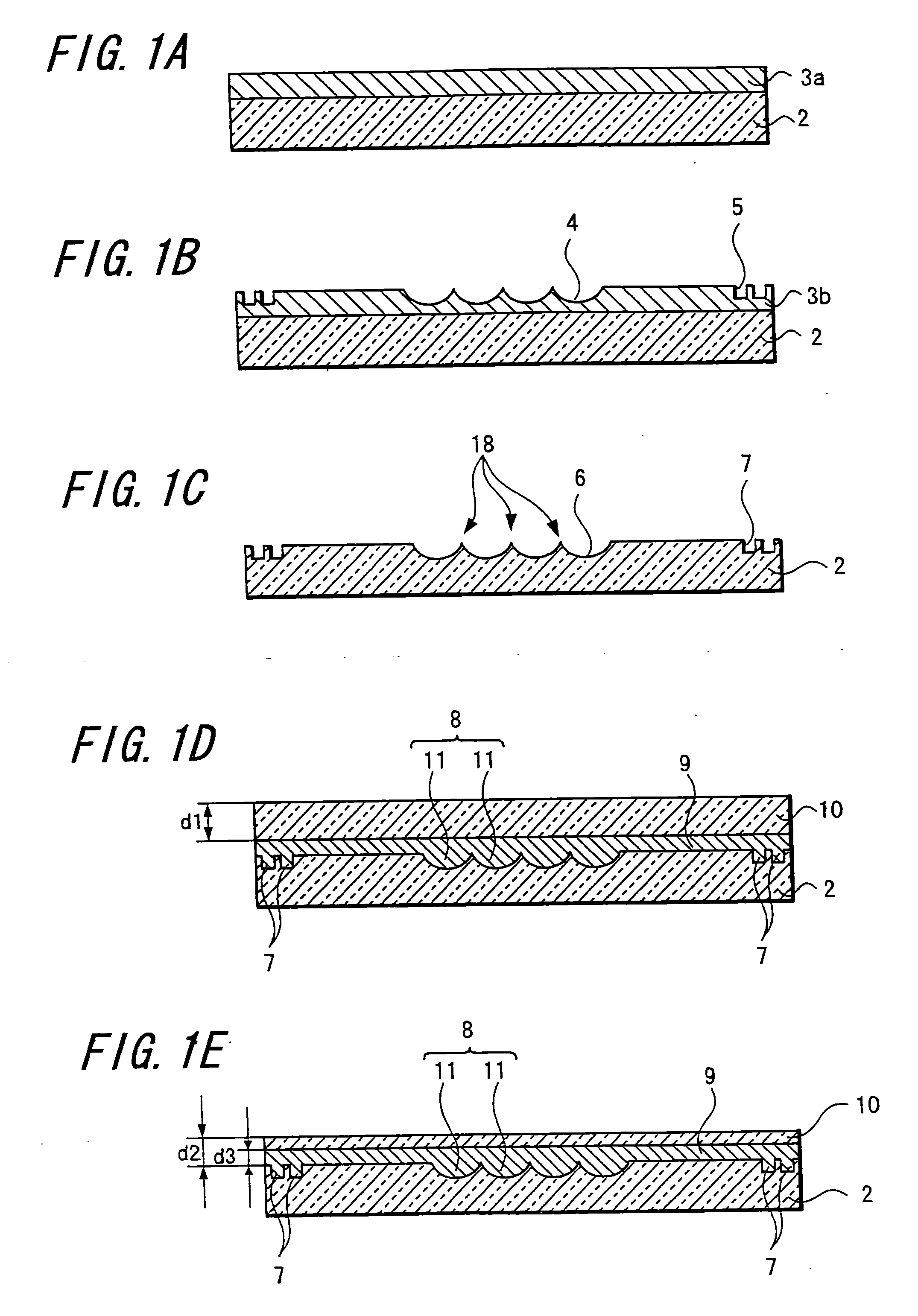 Microlens array substrate and production method therefor