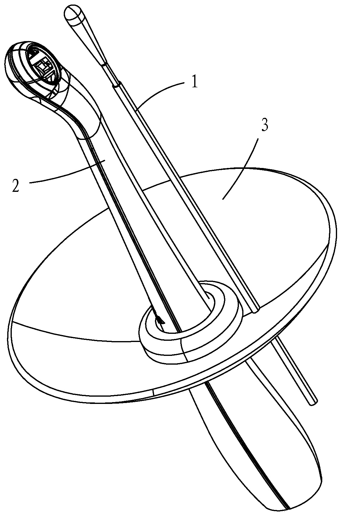 Medical visual oral pharyngeal sample collector