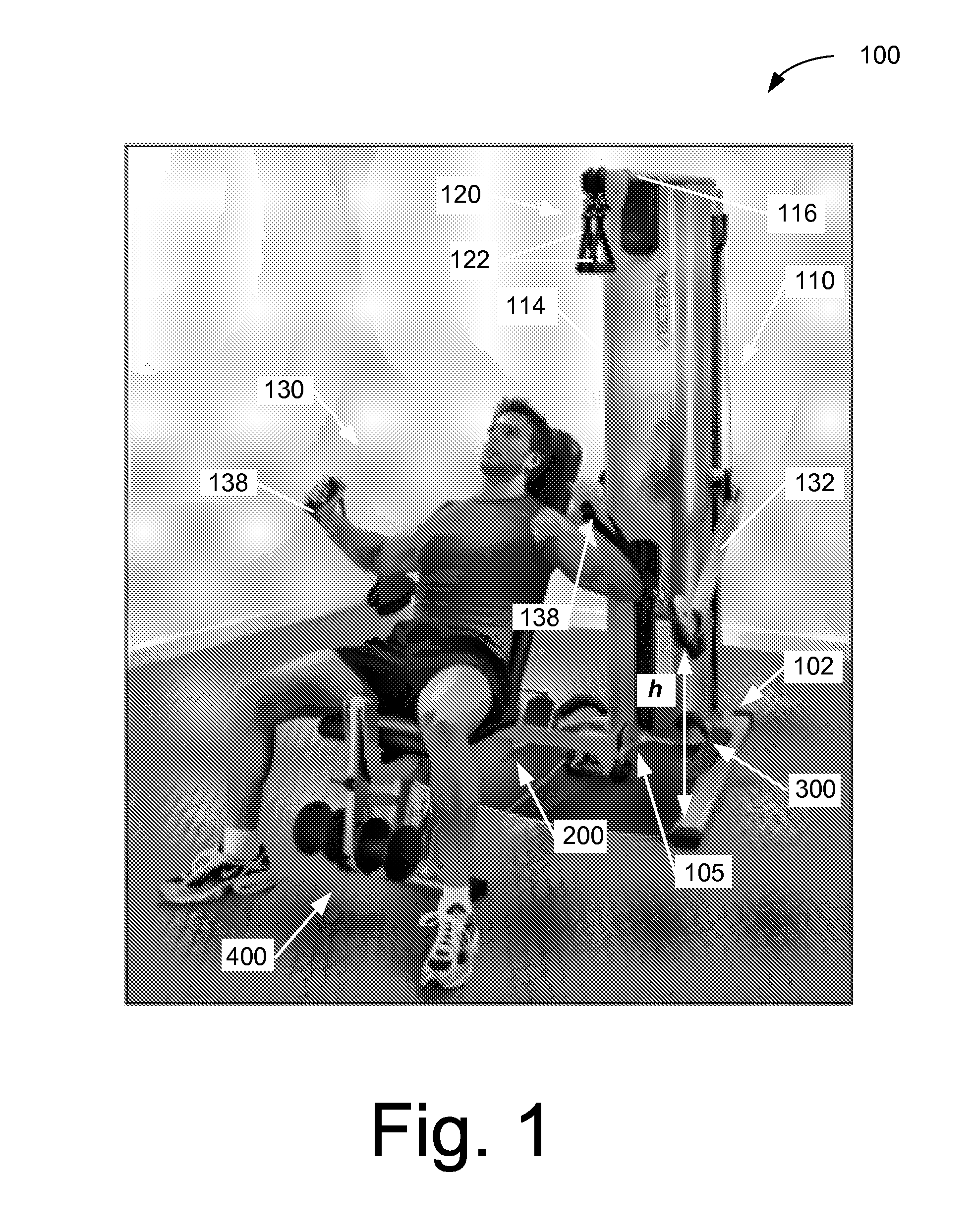 Exercise assemblies having self-adjusting pad devices