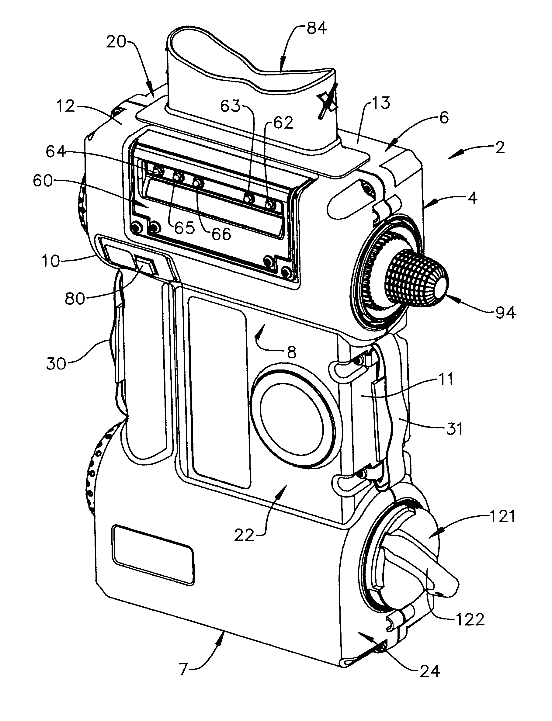 Fully integrated portable screening system