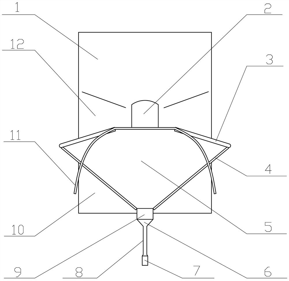 Uterine cavity perfusate recovery and metering, tissue specimen collection and pollution protection device