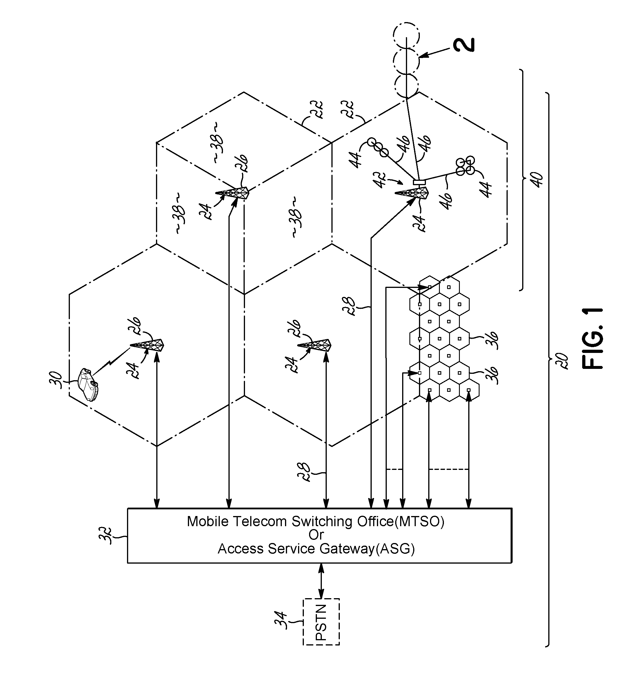 Synchronous transfer of streaming data in a distributed antenna system