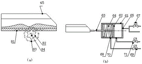 A single-unit two-stage variable-frequency screw compressor with adjustable internal volume ratio