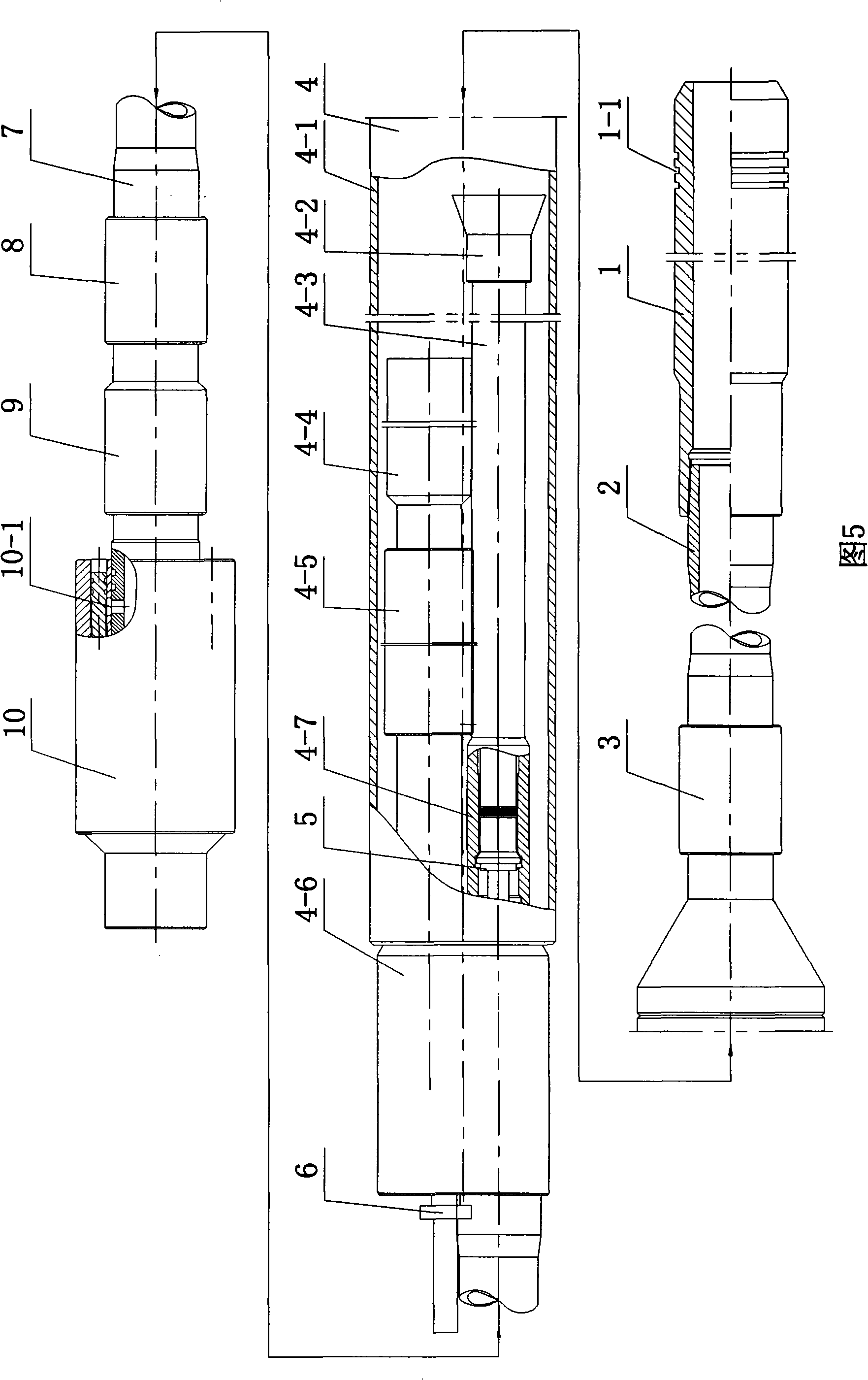 Hermetic electric submersible pump production completion system capable of proceeding steel wire operation