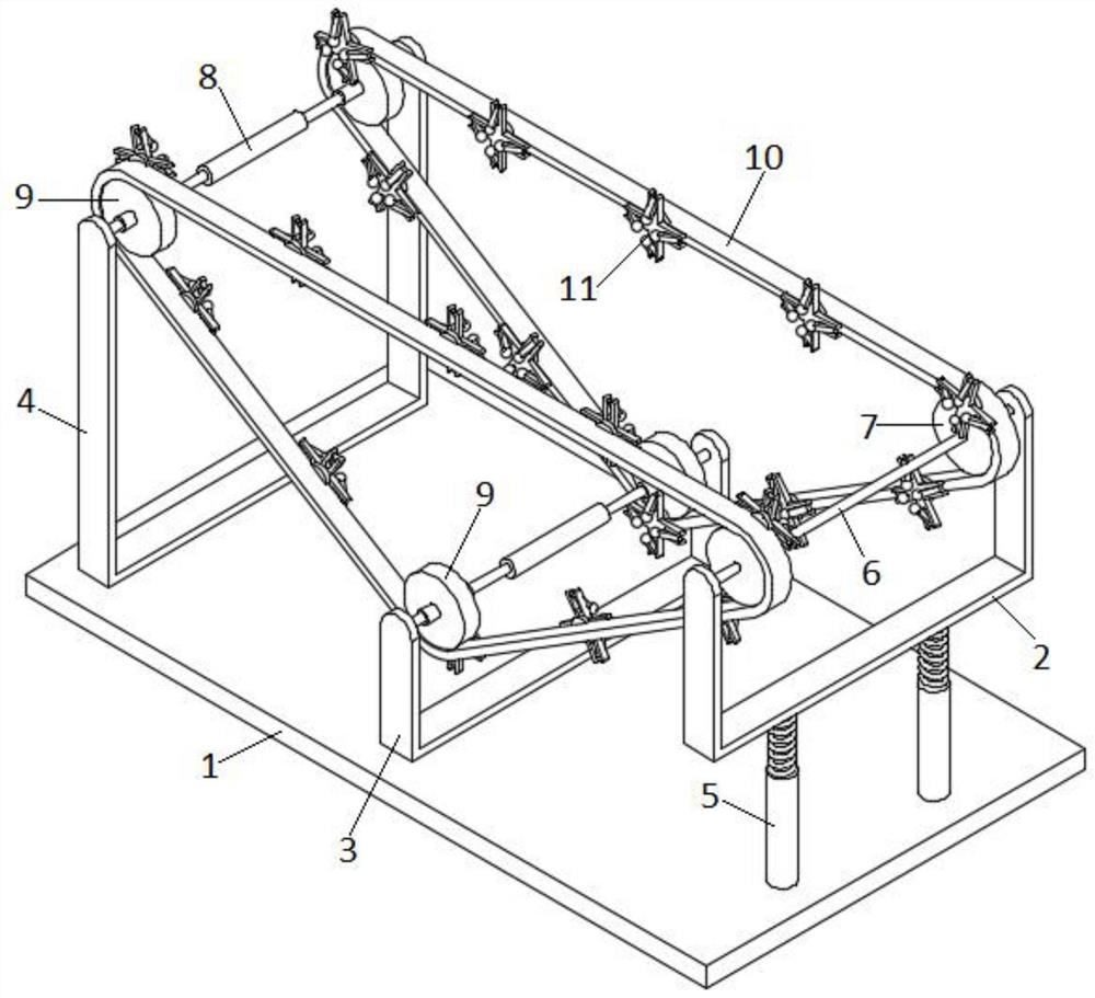 Spraying unit for monitoring pole processing