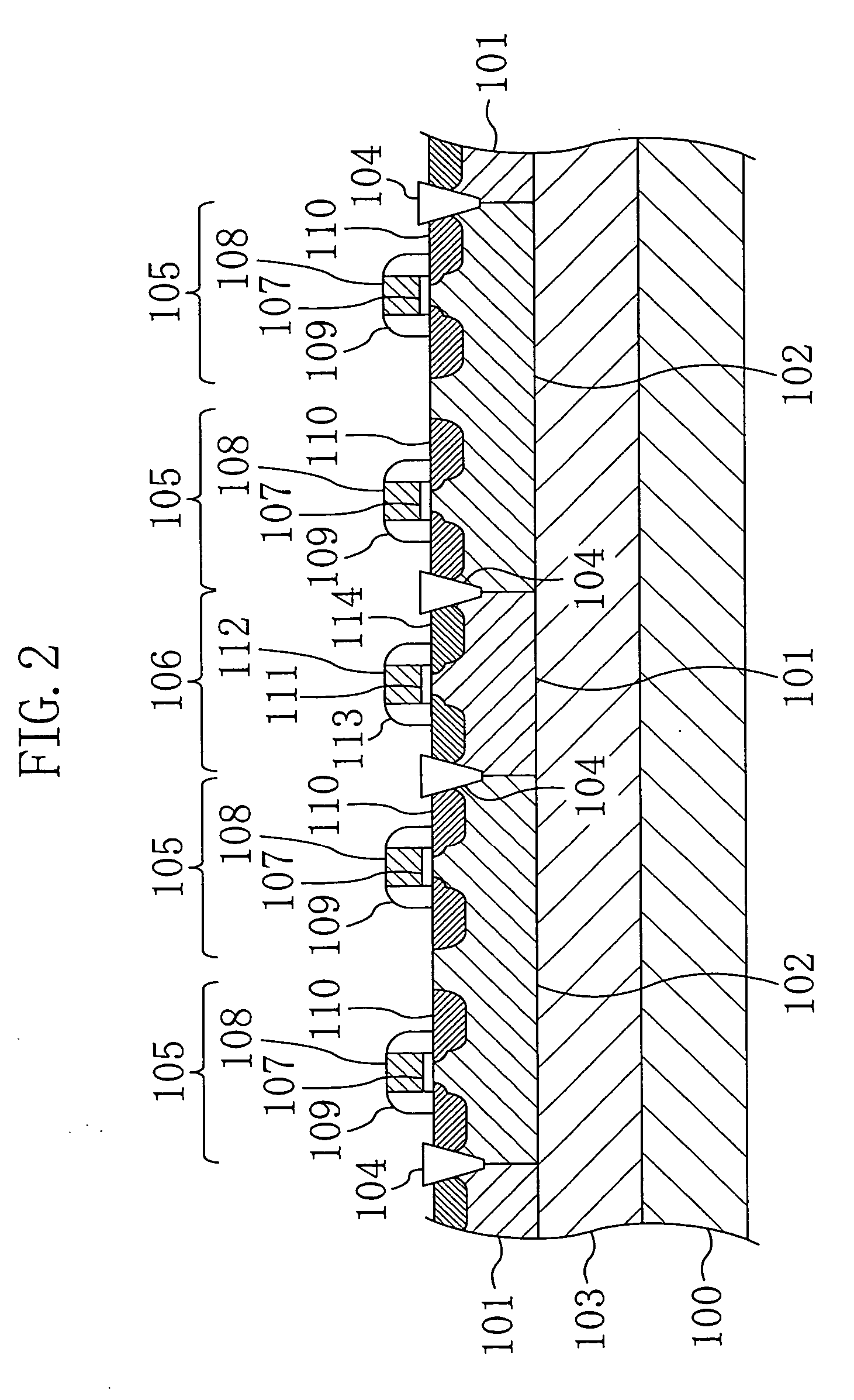 Semiconductor device and fabrication method therefor