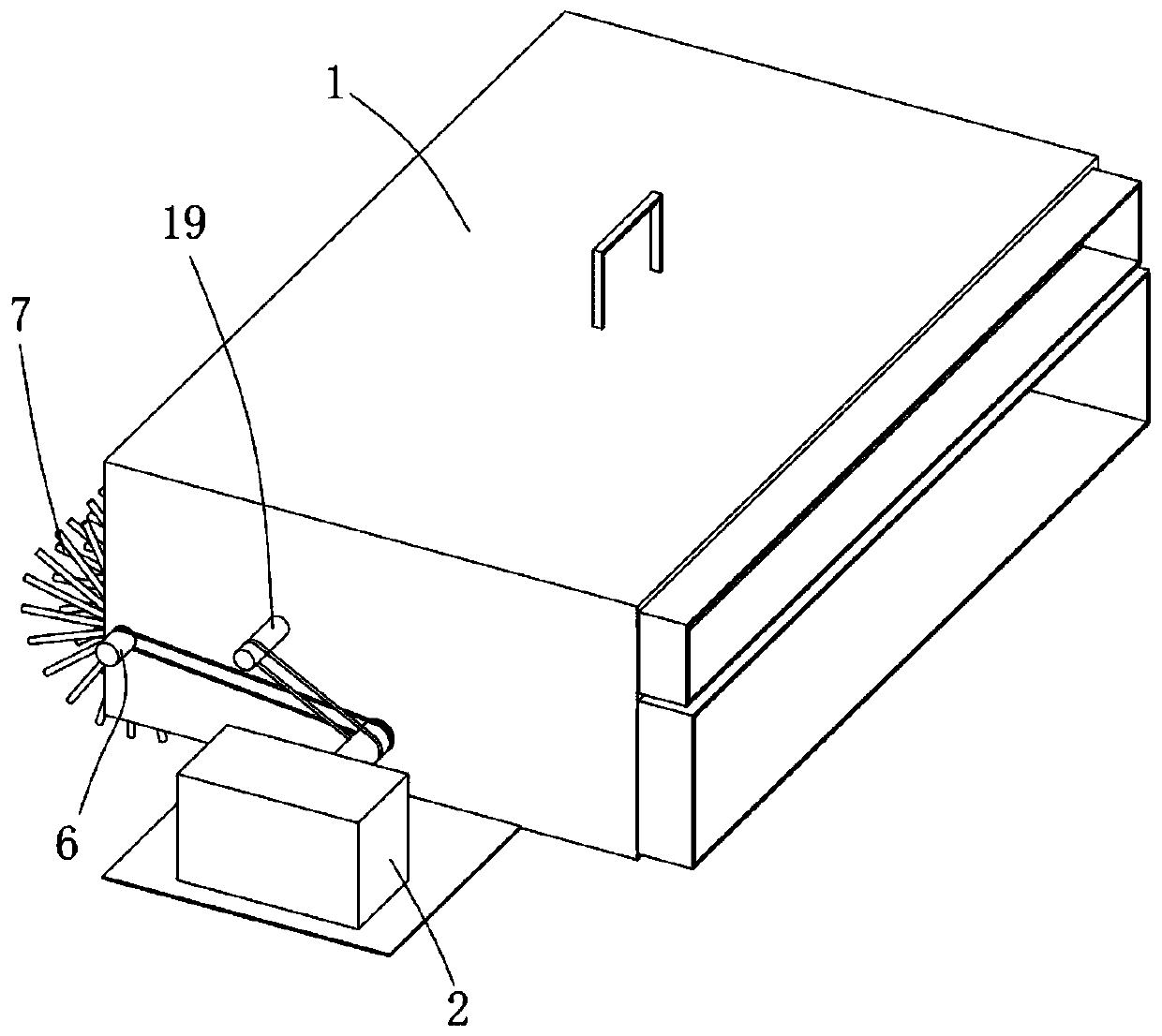 Tea picking machine and tea picking method adopting same