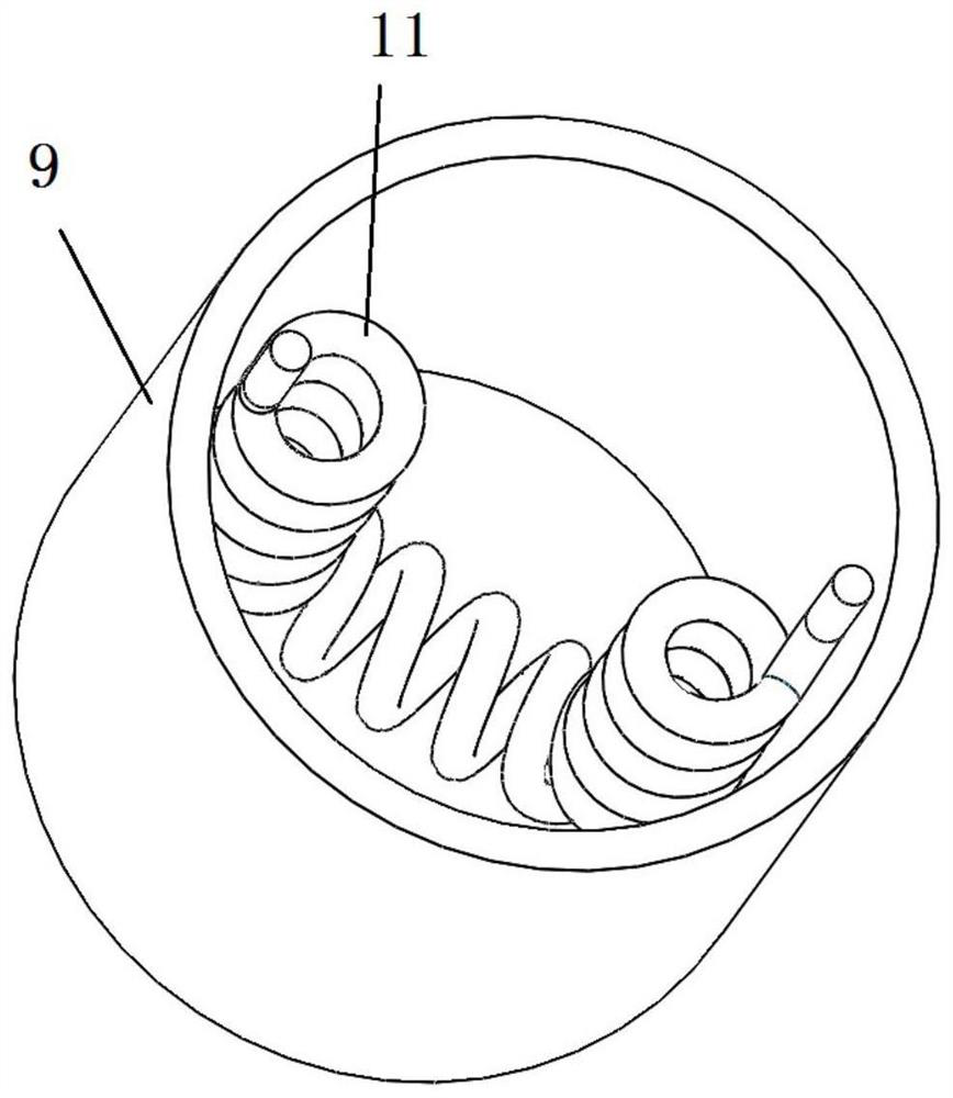 Drilling device and drilling method