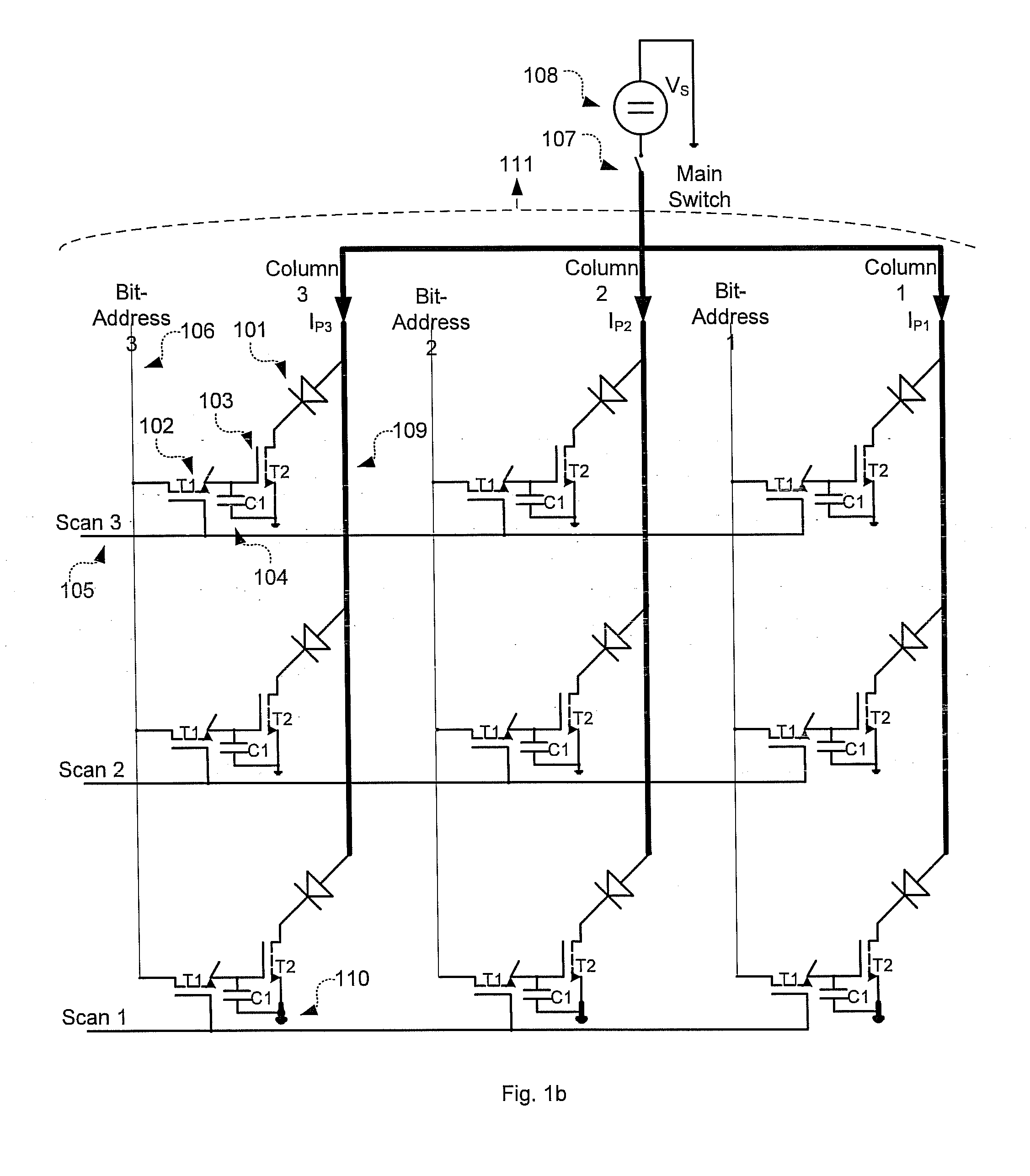 Active matrix organic light-emitting diode display and method for driving the same