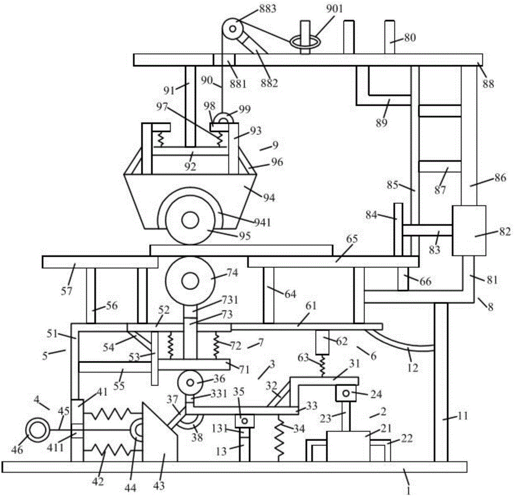 Plate pressing equipment for production of building material plate