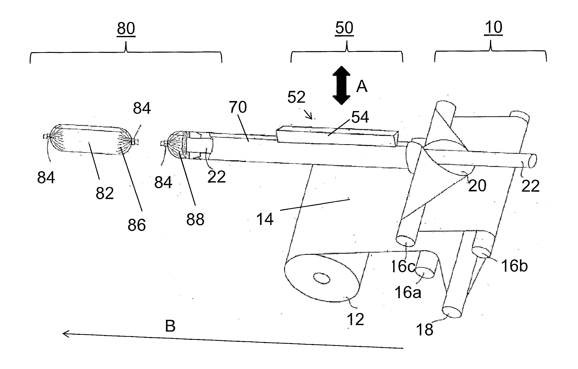 Bonding station for two different bonding processes