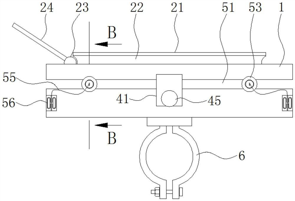 A mobile phone satellite navigation installation mechanism for non-motor vehicles