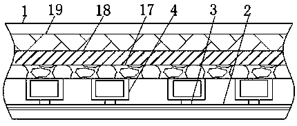 Combined and reinforced type corner-protected plastic building formwork