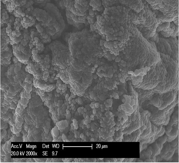 Reductive spherical cellulose adsorbent containing sulfinyl and preparation method thereof