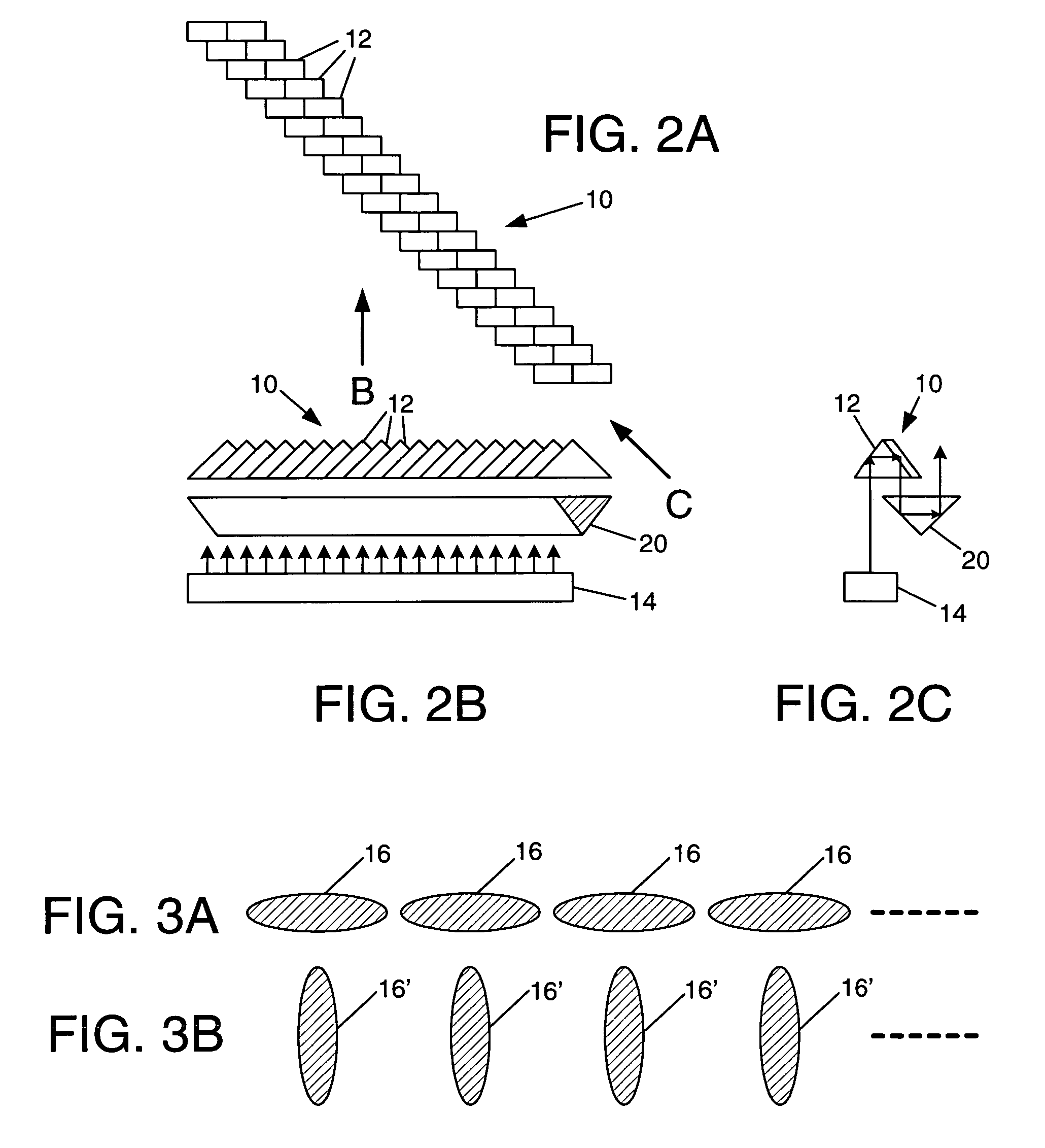 Laser diode bar beam reformatting prism array