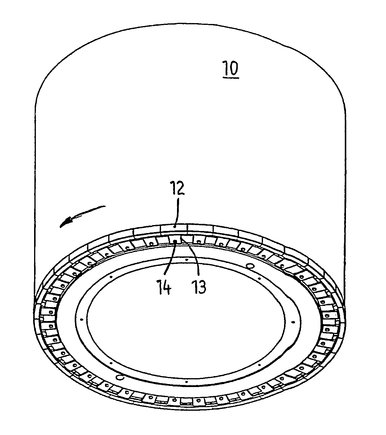 Grinding roller for the pressure comminution of granular material