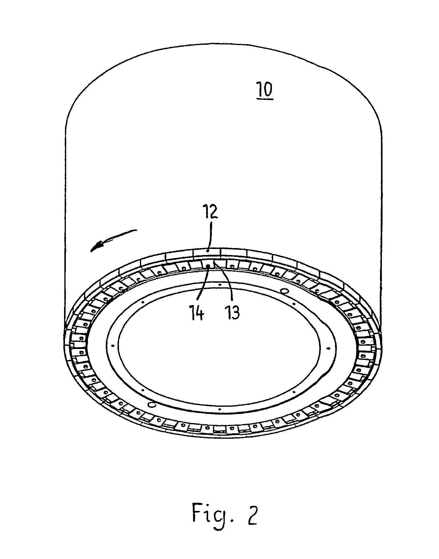 Grinding roller for the pressure comminution of granular material