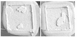 A kind of caulking structure with modified isocyanate buffer layer and its construction technology