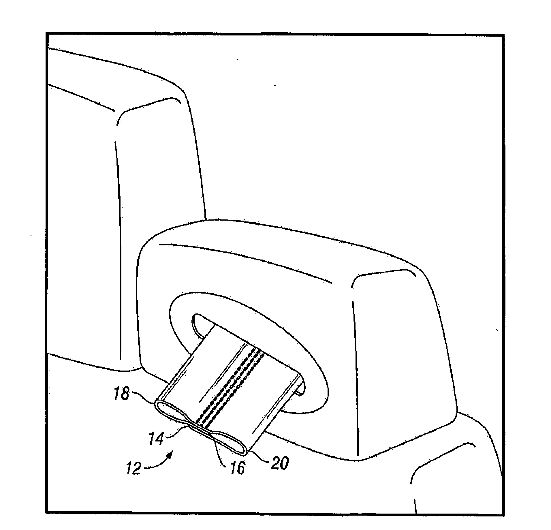 Seatbelt assembly for improved belt safety and comfort