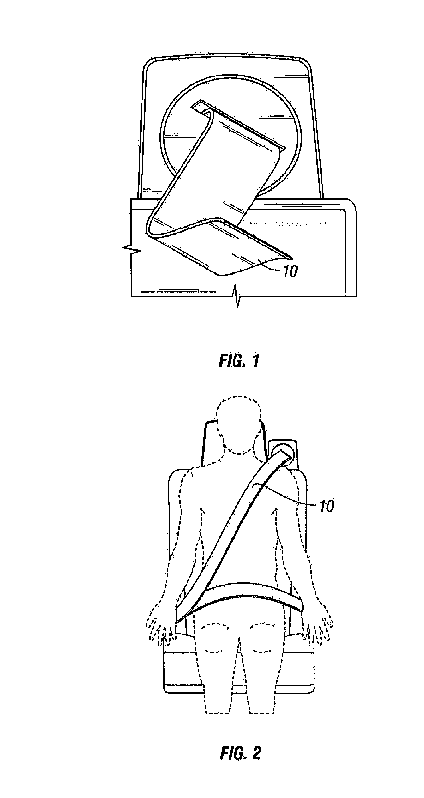 Seatbelt assembly for improved belt safety and comfort