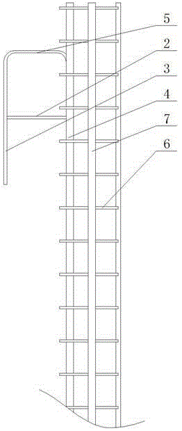 Steel beam pedestrian protection device