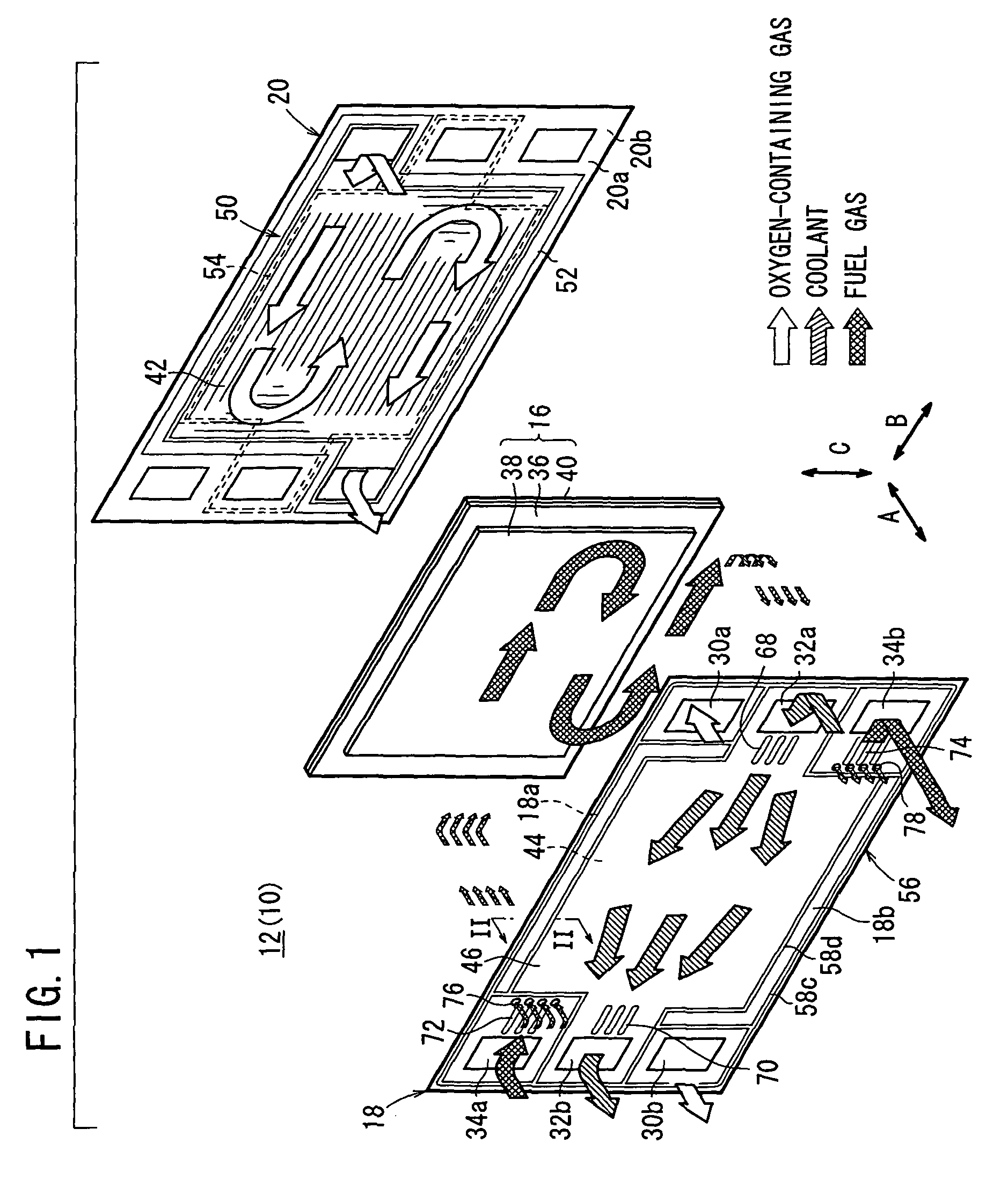 Fuel cell having closure seal