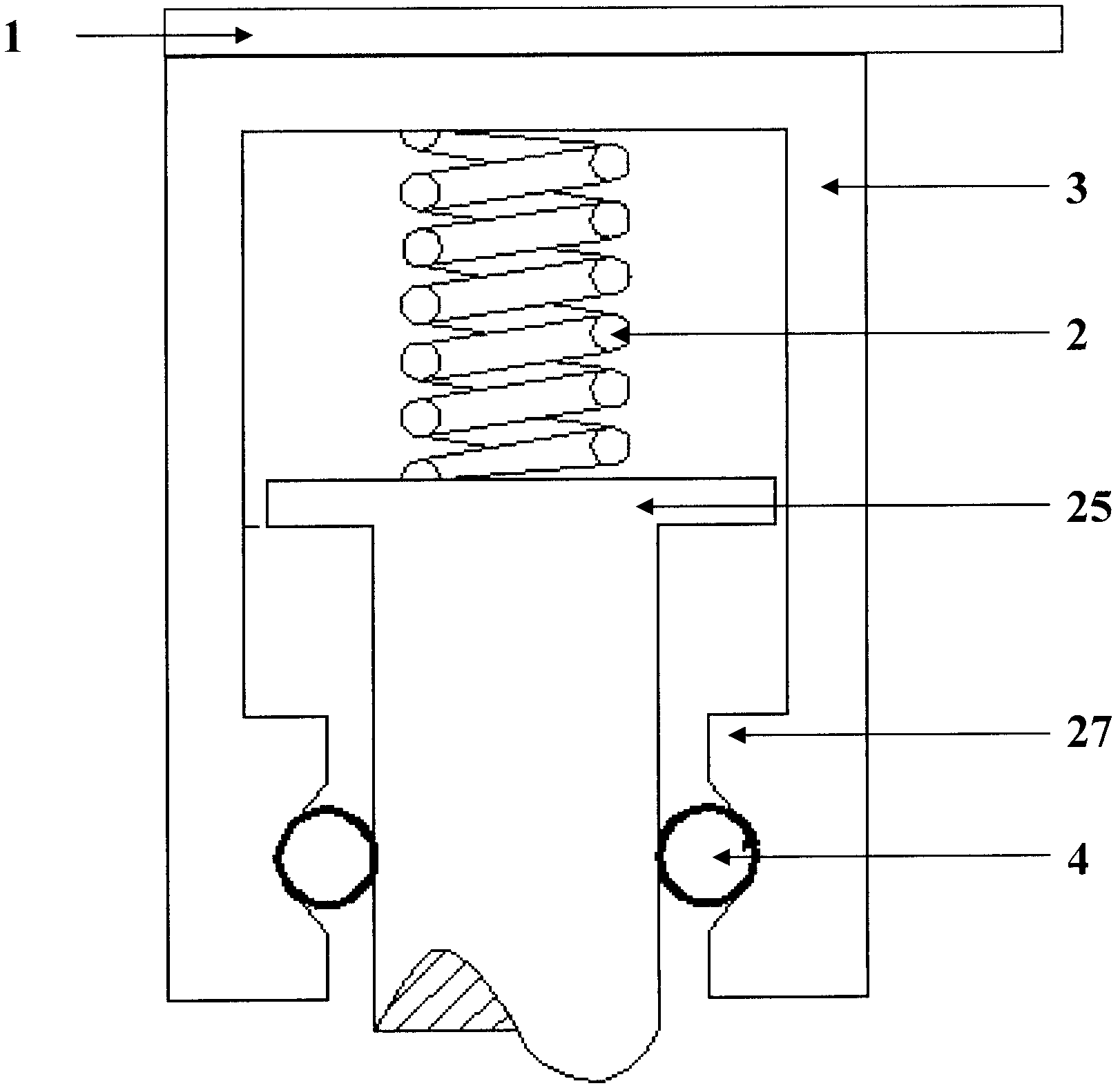 Fast vacuum circuit breaker used for protecting high-power power electronic converter