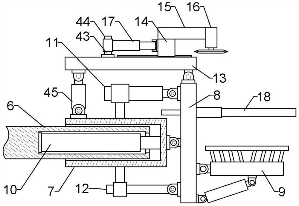 Manually-assisted agricultural conveying and picking machine with multi-angle adjustment and positioning