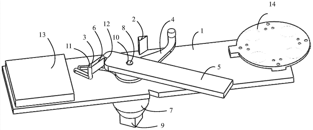 Program-controlled impact device for automatically measuring output delay time of fiber-optic gyroscope