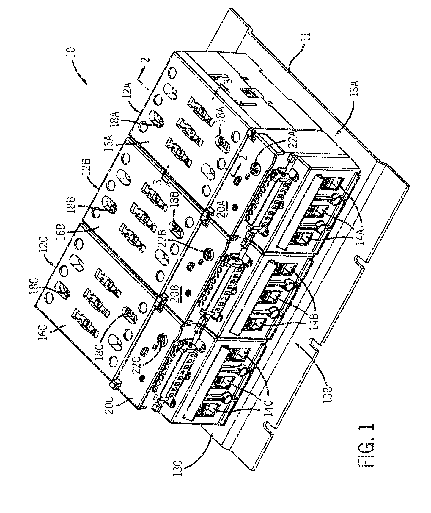 Method and apparatus to independently control contactors in a multiple contactor configuration