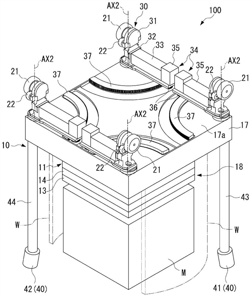 Ceiling-traveling vehicle, ceiling-traveling vehicle system and method for detecting obstacles