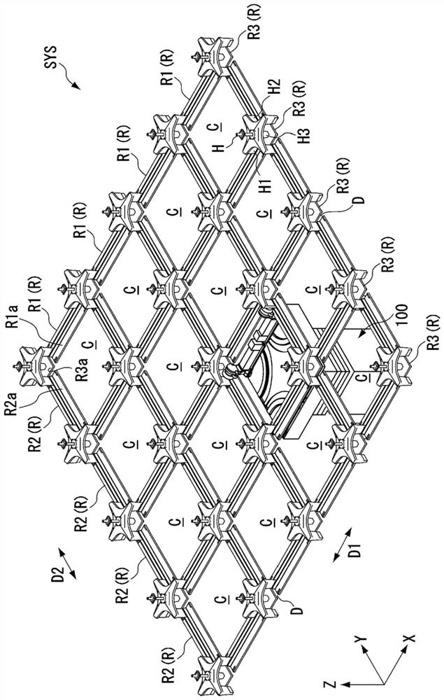 Ceiling-traveling vehicle, ceiling-traveling vehicle system and method for detecting obstacles