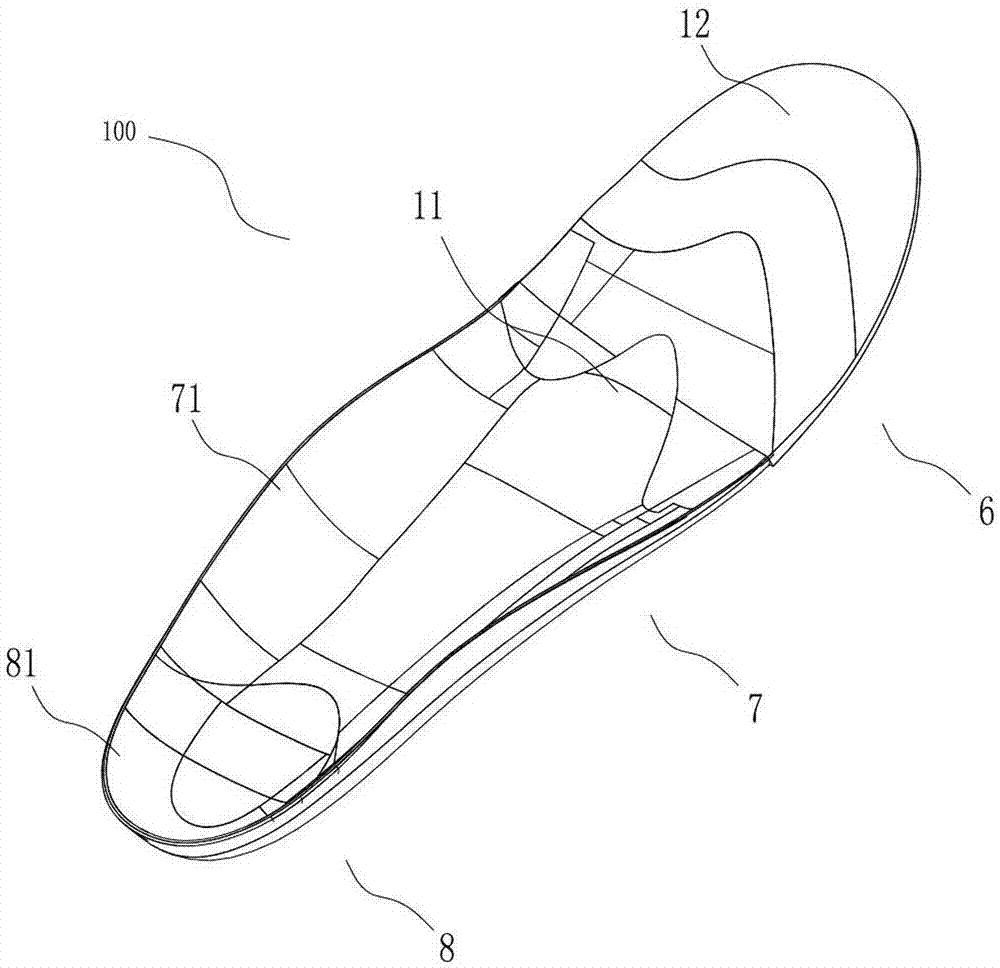 Body shaping insole for smooth and steady growth of teenagers