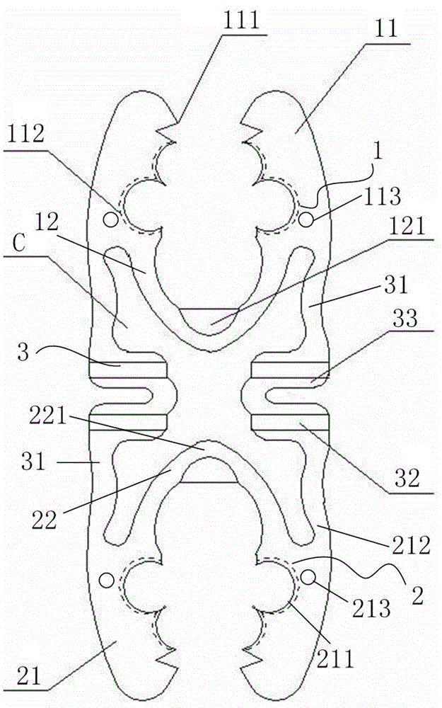 Interspinous stabilizer