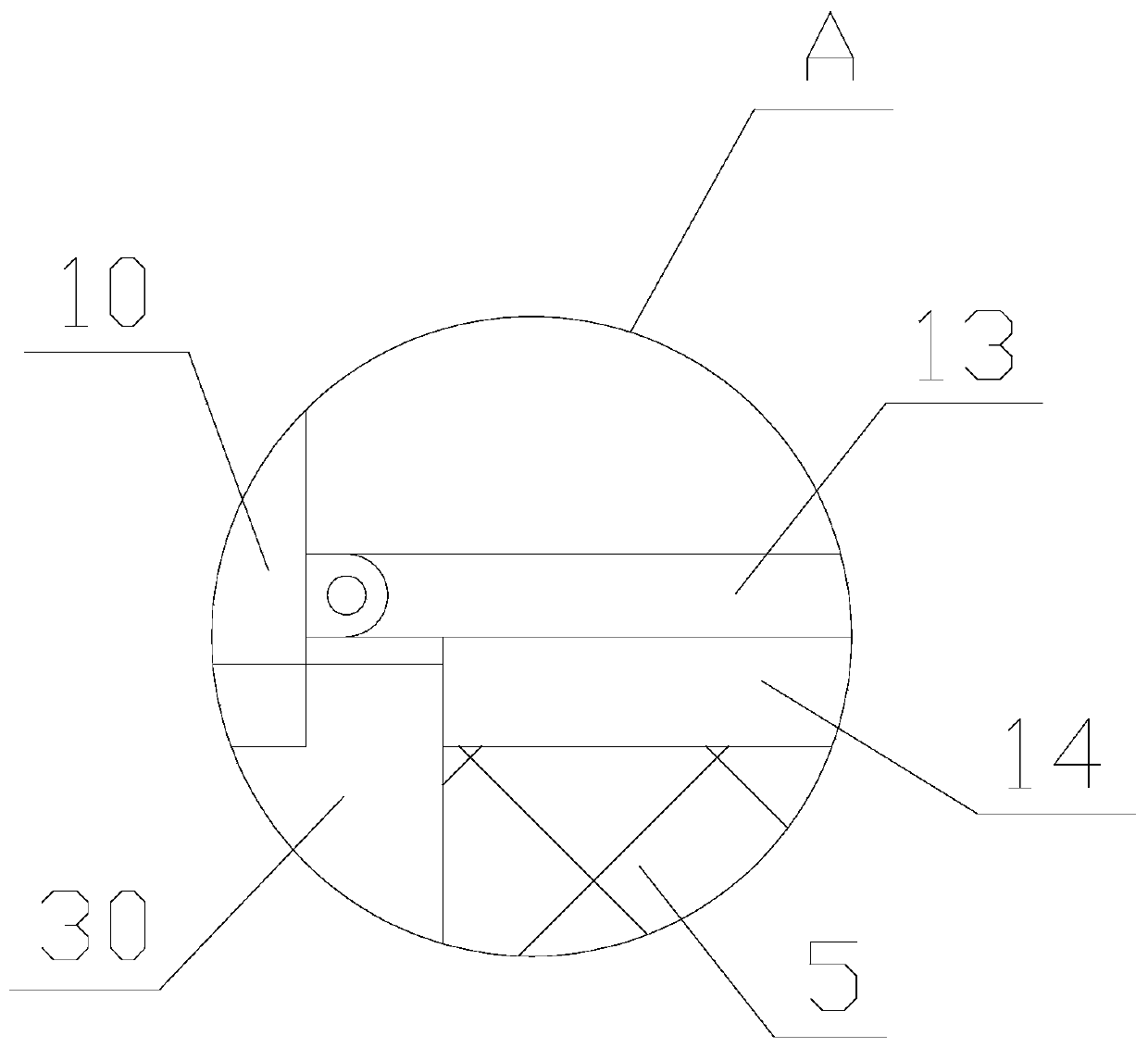 Anti-blocking negative ion air purification device