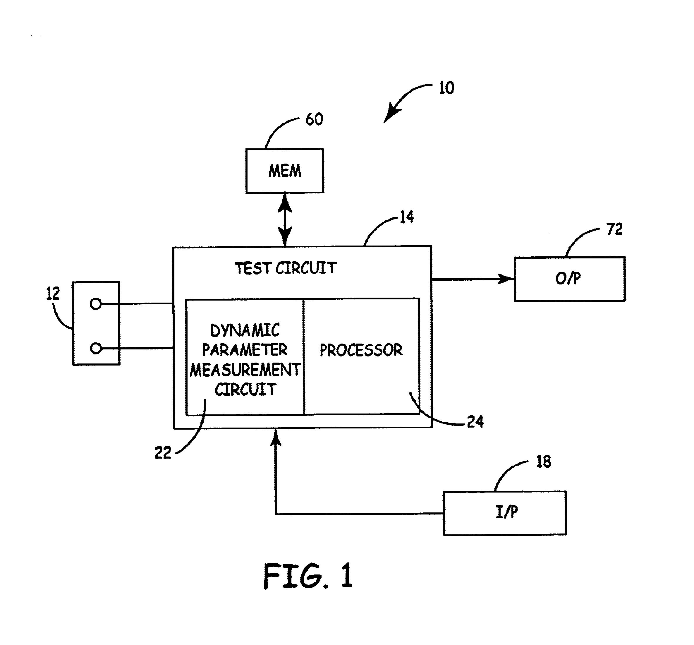 Battery tester with battery replacement output