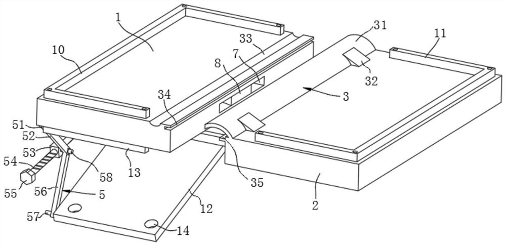 Building solar panel body assembling system and method