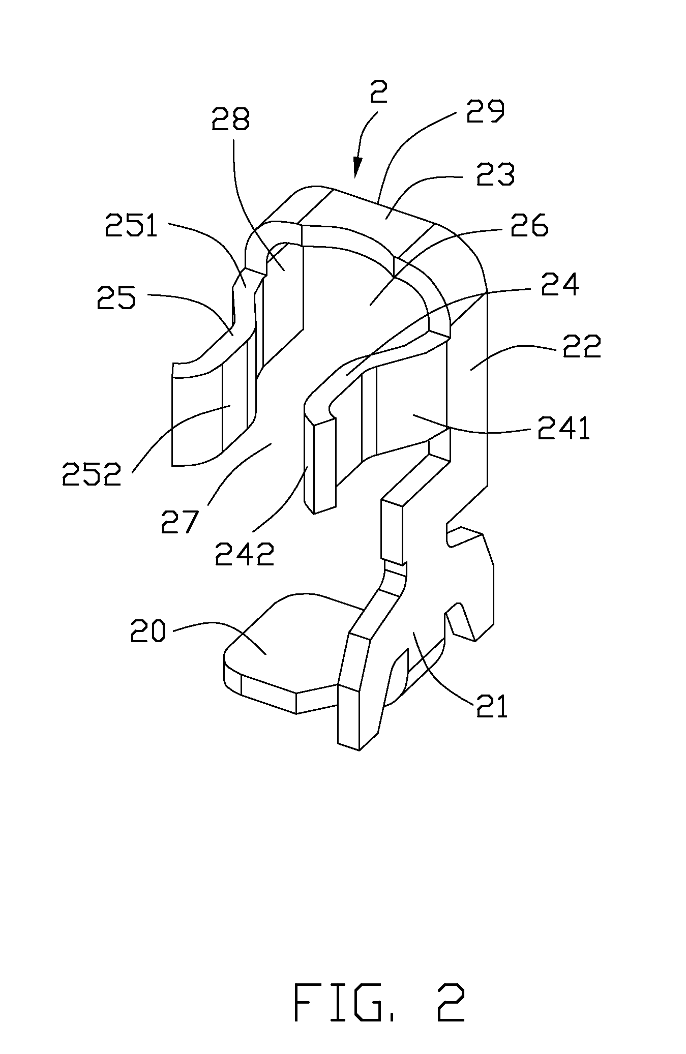 Zero insertion force contact and socket connector having the contact