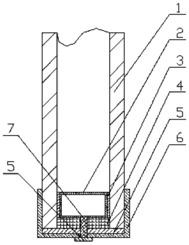 Fireproof hollow glass, manufacturing method and application