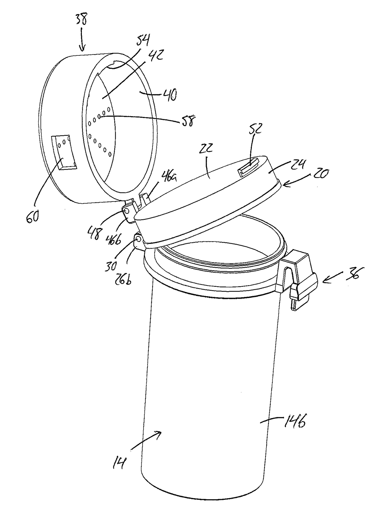 Pill bottle lid incorporating audible messaging device, and pairing thereof with external devices for dosage reminder and conflict checking purposes