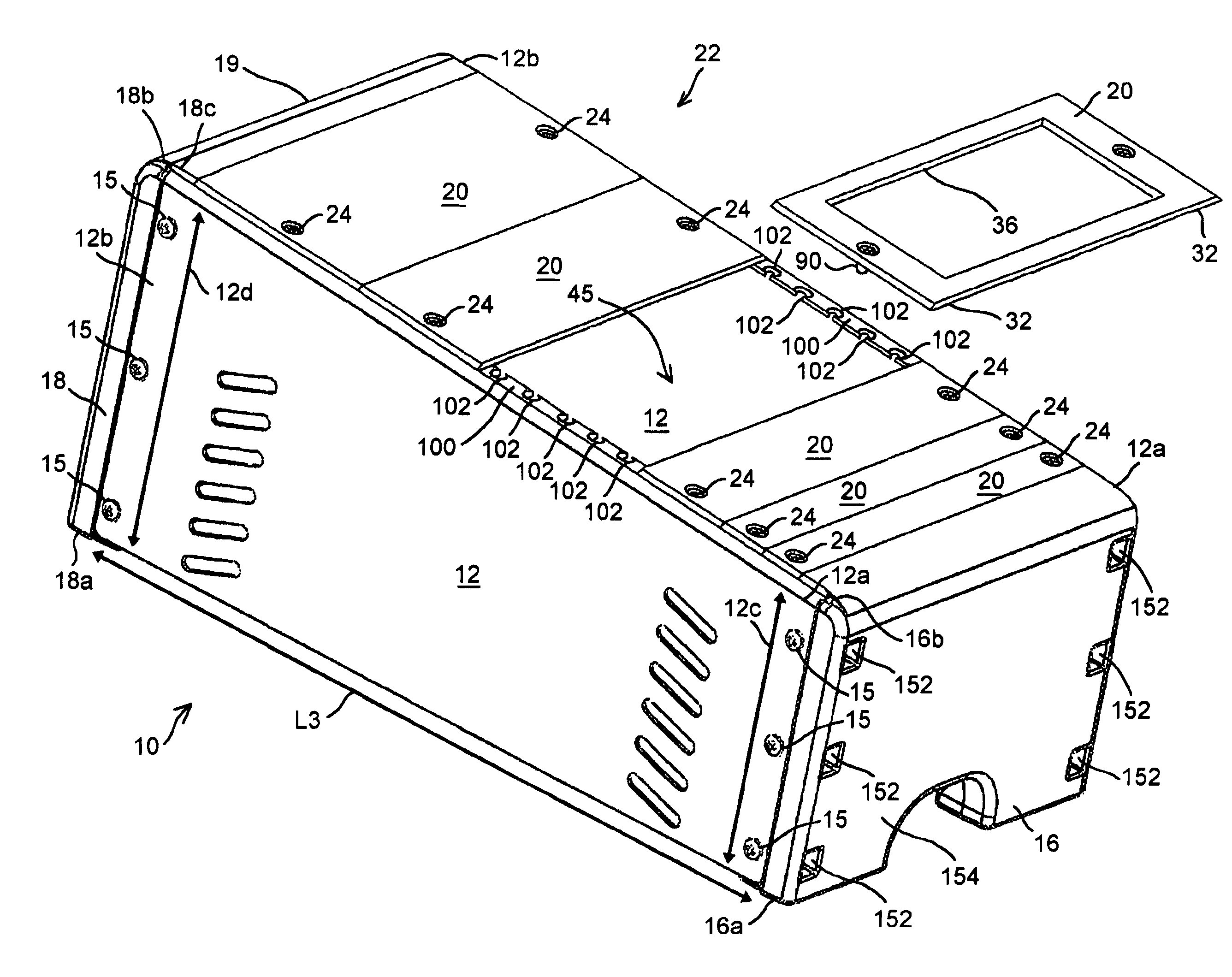 Modular console system