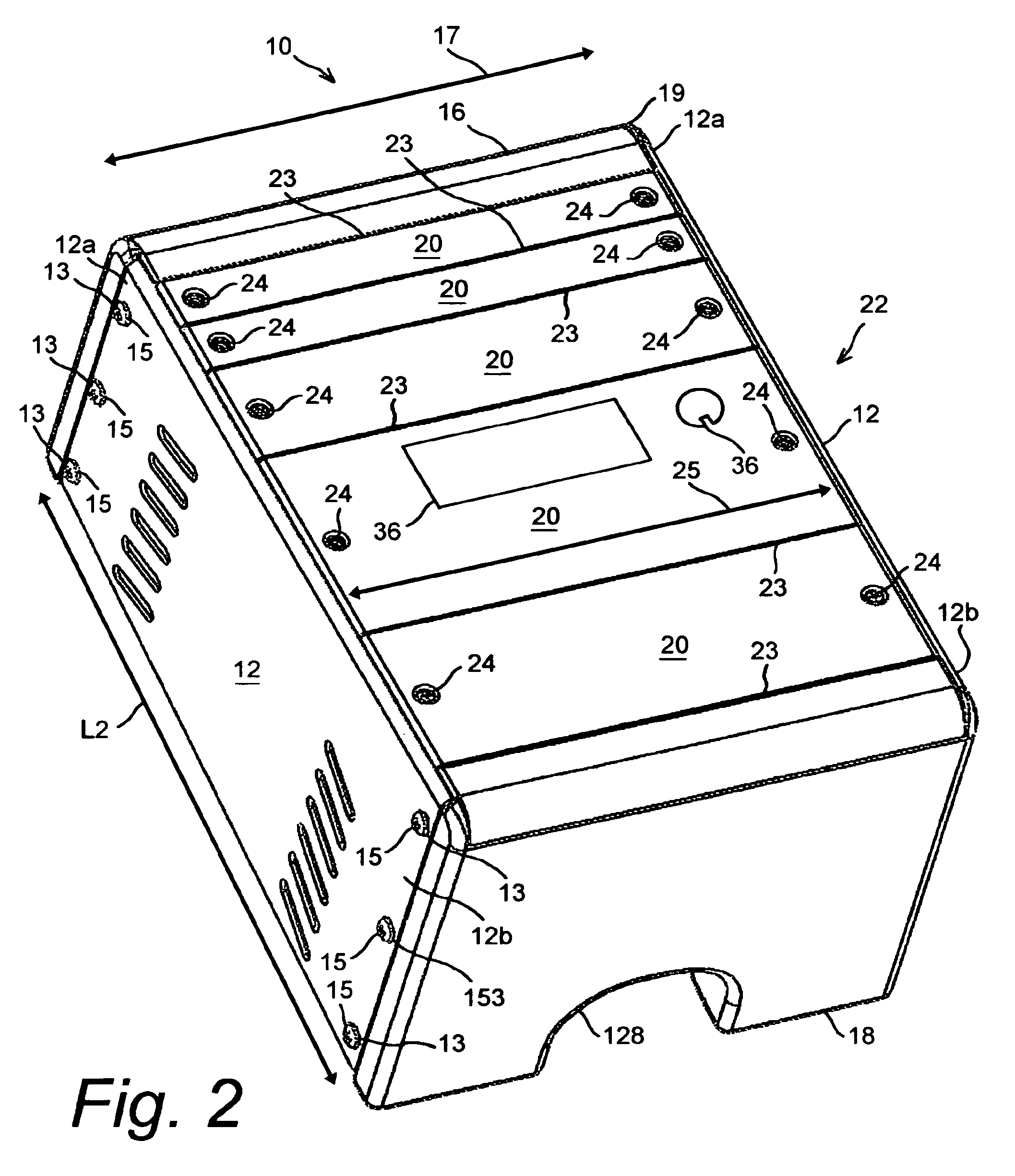 Modular console system