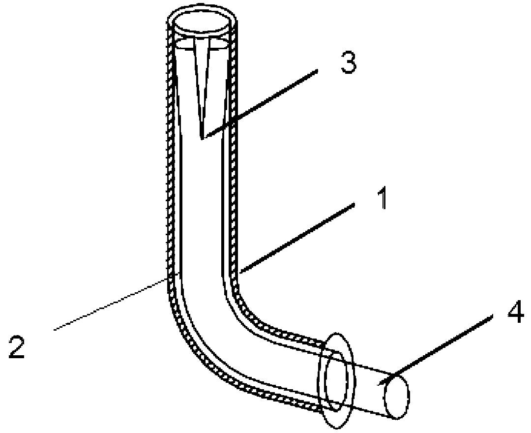 Medicine spraying device for treating nasosinusitis or allergic rhinitis