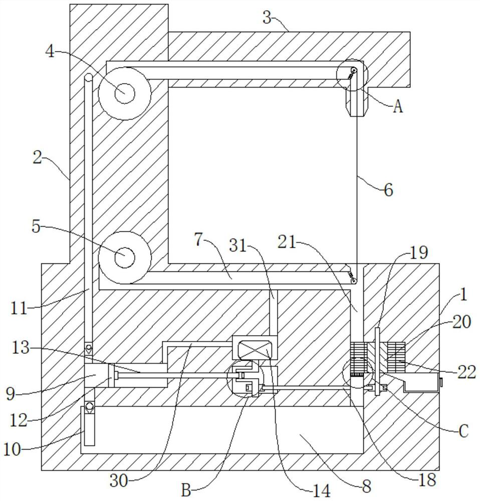 Vertical type linear cutting machine tool and using method thereof