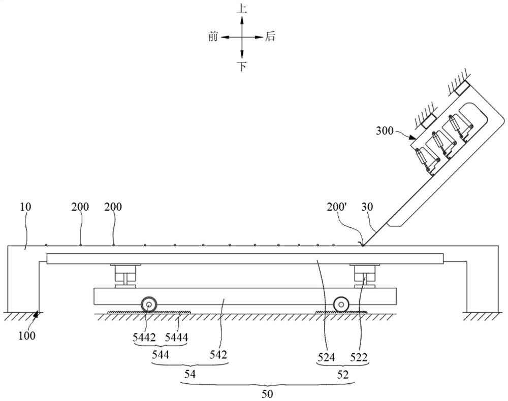 Bar arranging device and reinforcing mesh machine