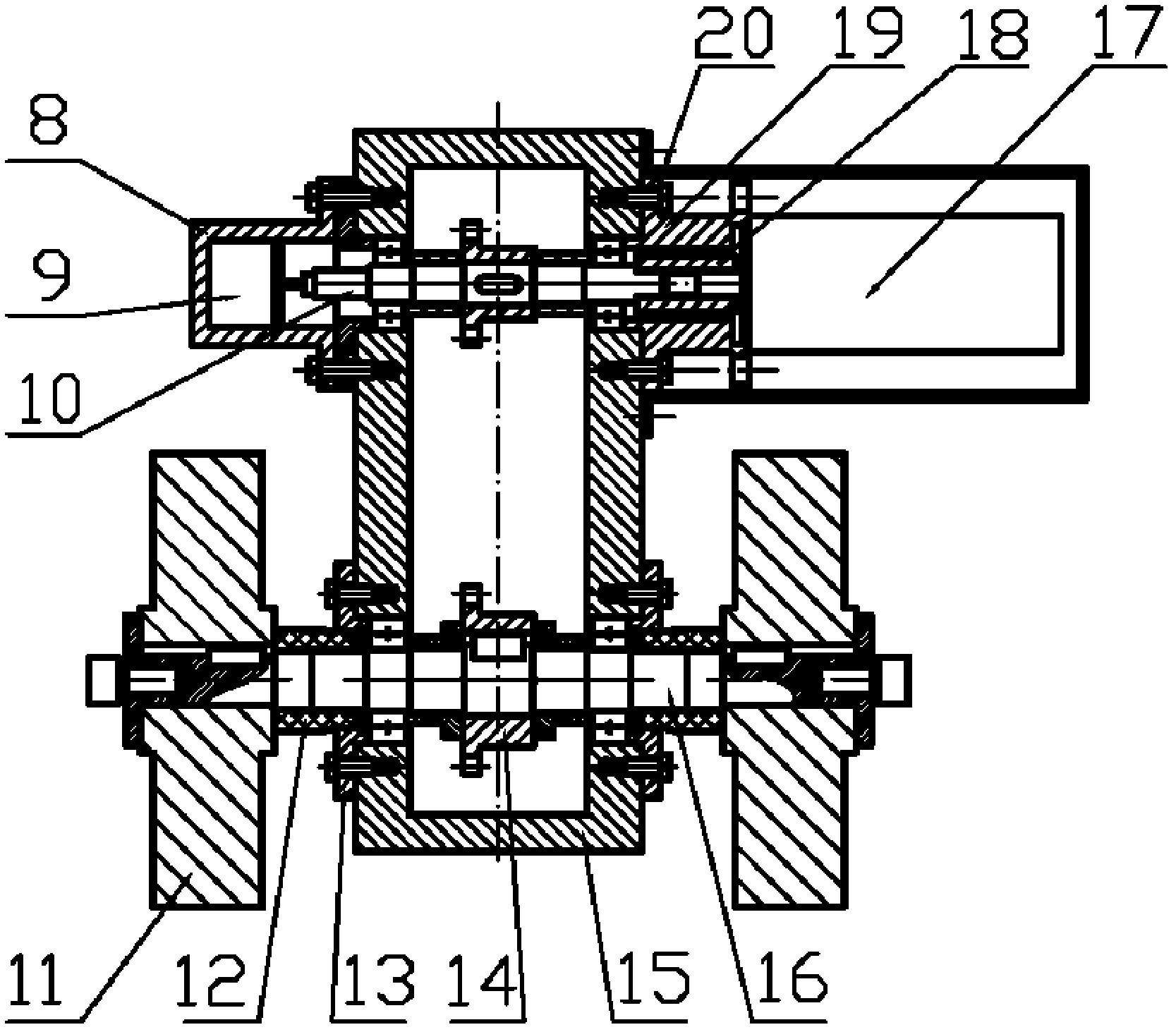 Detecting device of storage tank soleplate