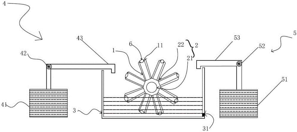 Automatic liquid injecting and dual cleaning device for test tubes