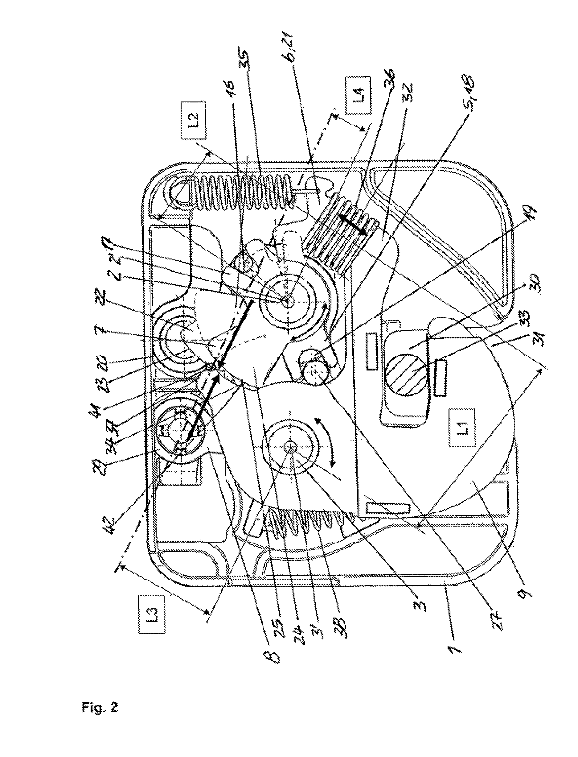 Locking device and vehicle seat