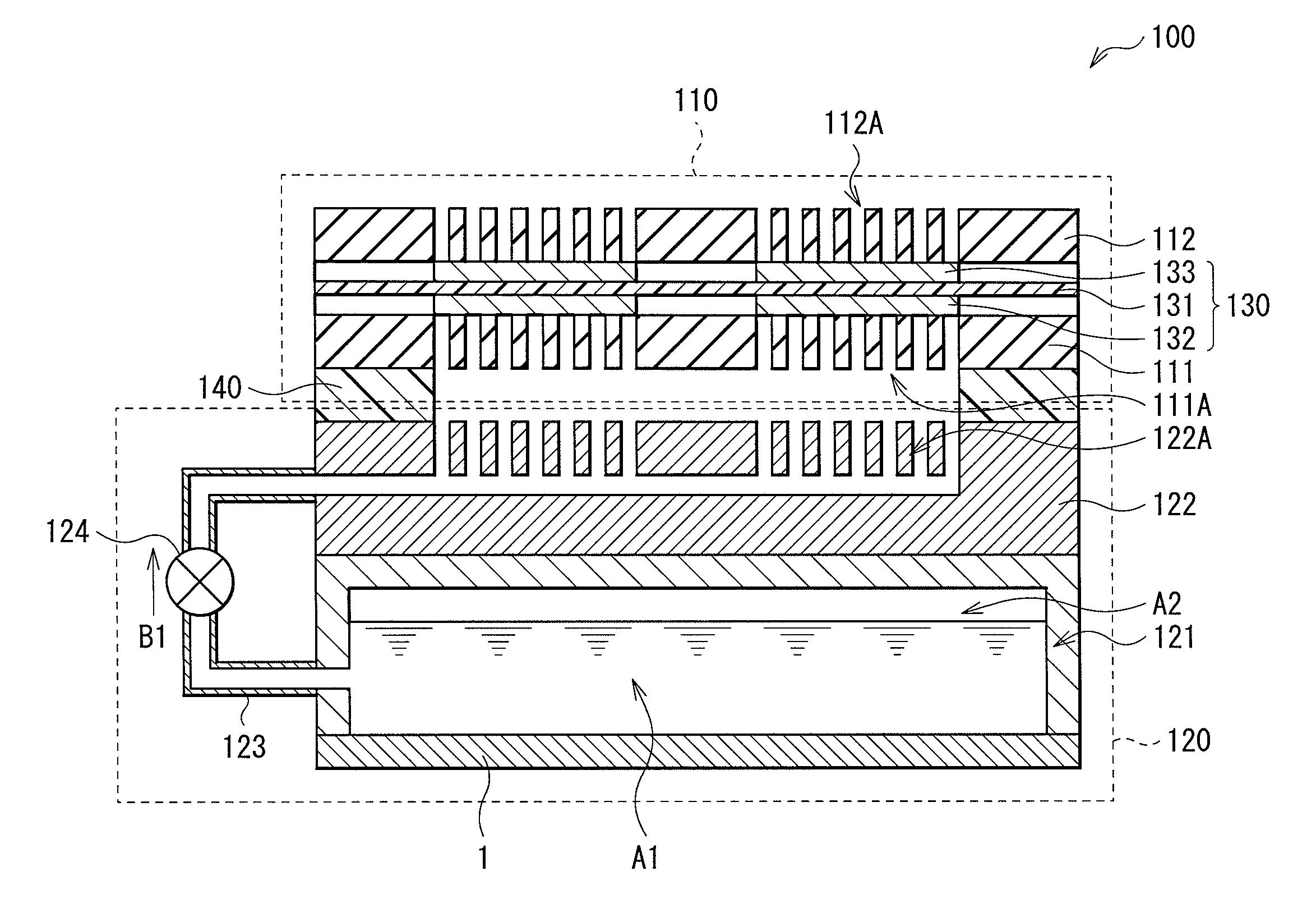 Liquid tank and fuel cell