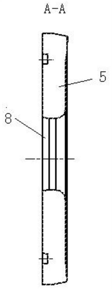 Hot extrusion forming method of copper alloy rail